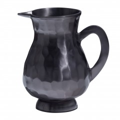 ALU VASE JUG GLOSSY BLACK 